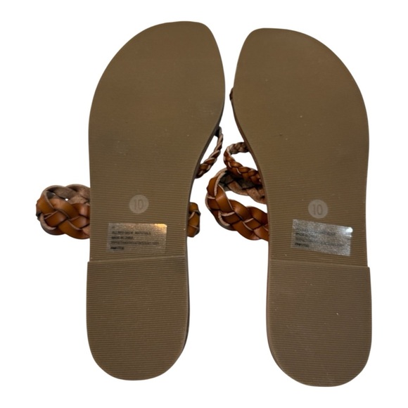 NWOB Universal Thread Strappy Slide Sandal Size 10 - Picture 3 of 4